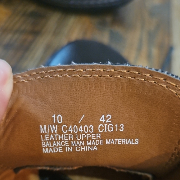 b.o.c Women's Black Leather Lace Up Casual Oxfords - Picture 11 of 12